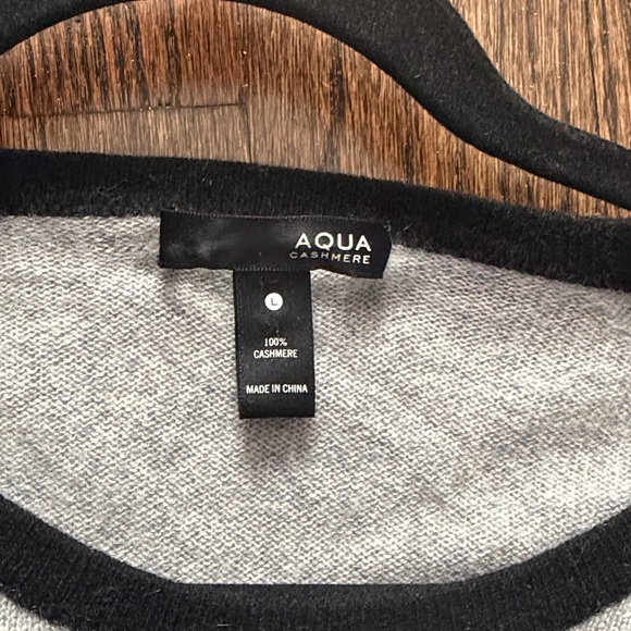 Aqua Cashmere Evil Eye Sweater Embellished - Picture 5 of 7